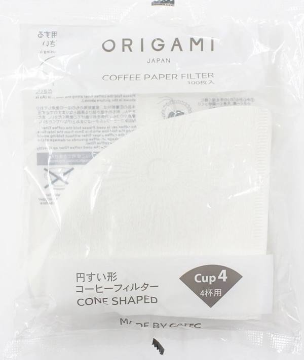 Origami Paper Filter - Cone 100pcs