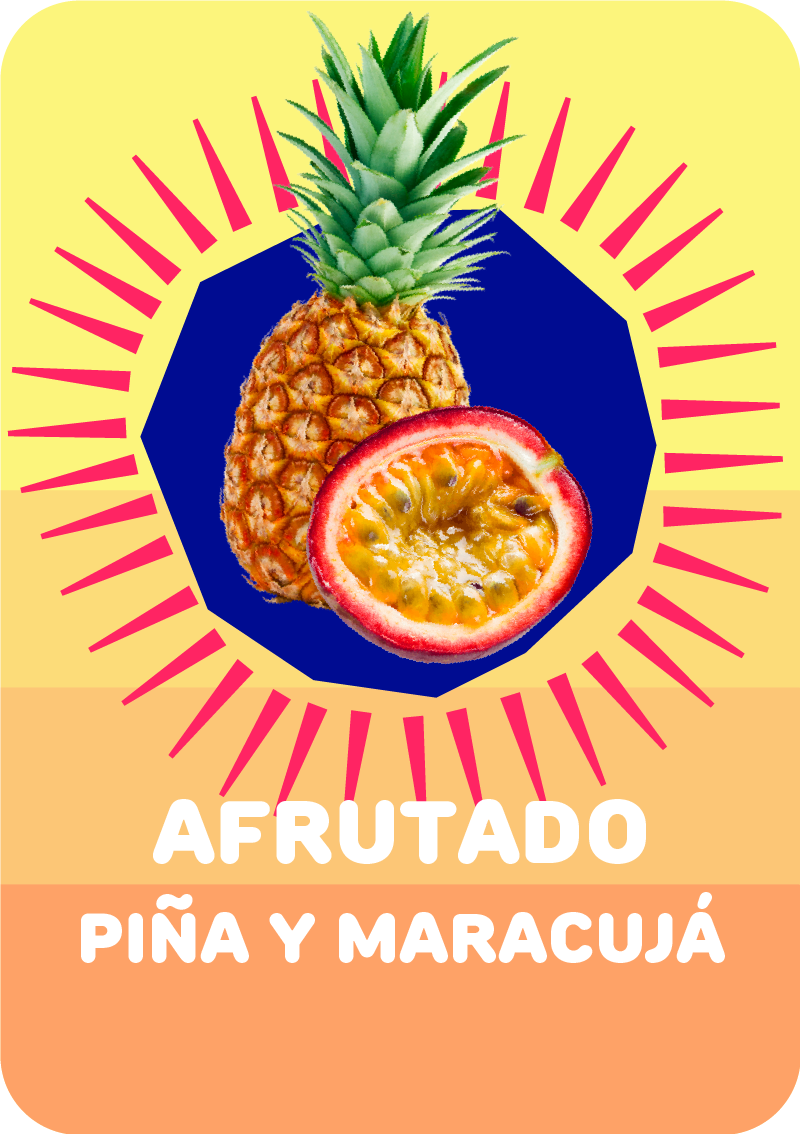 Afrutado Piña y Maracujá