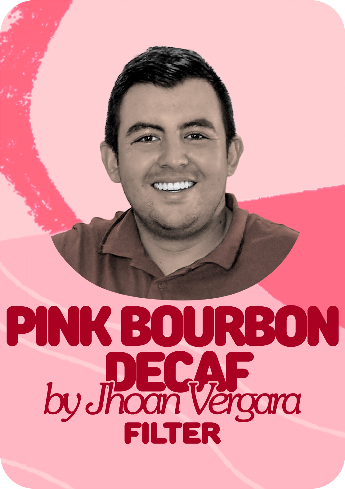Pink Bourbon Decaf Filter